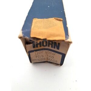 Sylvanian Projection Lamp 120V 650W P2/6 FAD Vintage NOS!